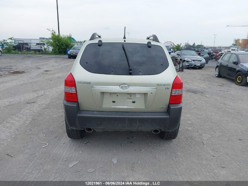 2008 Hyundai Tucson VIN: KM8JM72D58U886883 Lot: 12021961