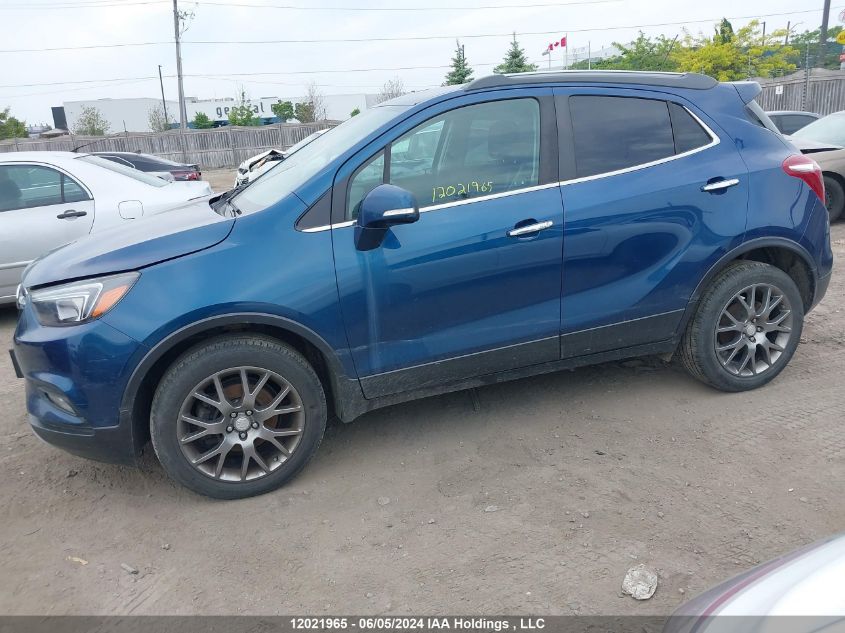 2019 Buick Encore Sport Touring VIN: KL4CJ2SB8KB929813 Lot: 12021965