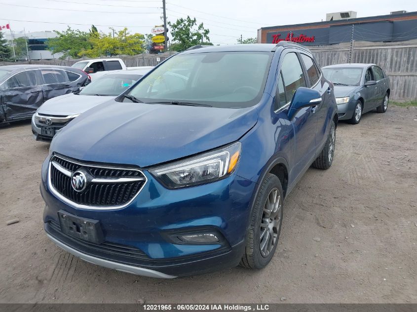 2019 Buick Encore Sport Touring VIN: KL4CJ2SB8KB929813 Lot: 12021965