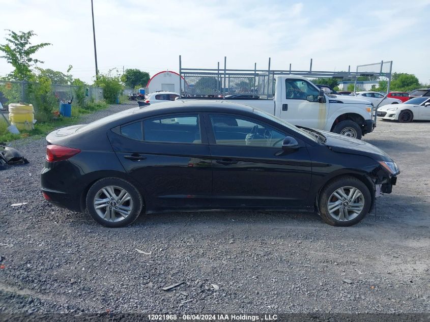 2019 Hyundai Elantra Sel/Value/Limited VIN: KMHD84LF6KU736109 Lot: 12021968