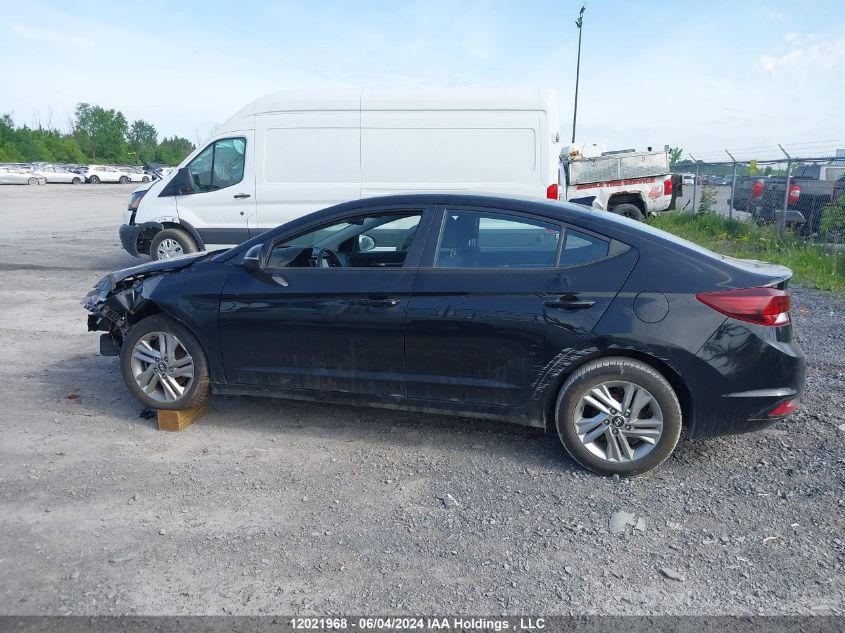 2019 Hyundai Elantra Sel/Value/Limited VIN: KMHD84LF6KU736109 Lot: 12021968