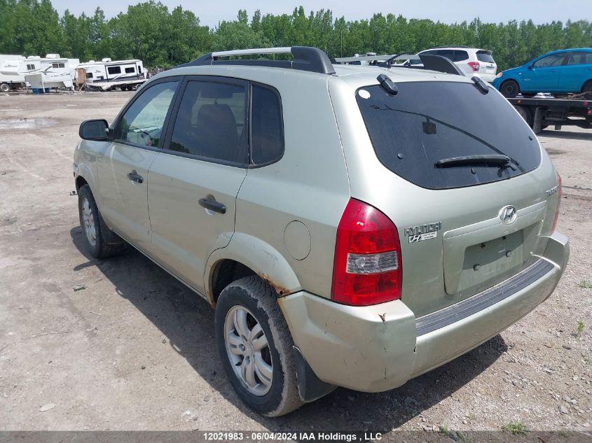 2007 Hyundai Tucson Gls VIN: KM8JM12B47U572362 Lot: 12021983