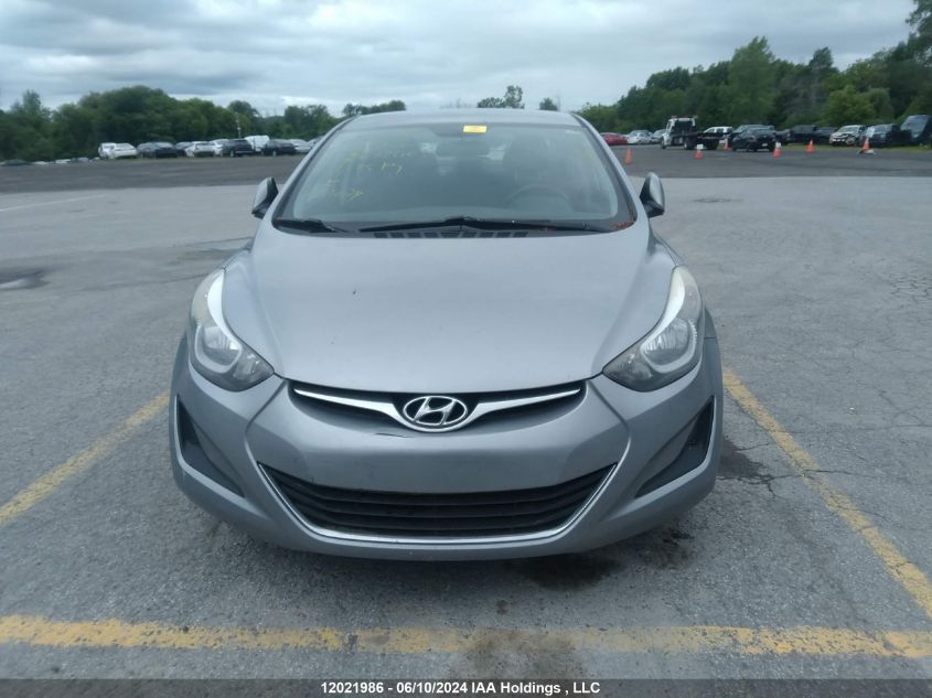 2016 Hyundai Elantra Se/Sport/Limited VIN: 5NPDH4AE6GH678065 Lot: 12021986