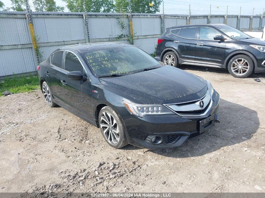 2018 Acura Ilx VIN: 19UDE2F87JA800514 Lot: 12021987