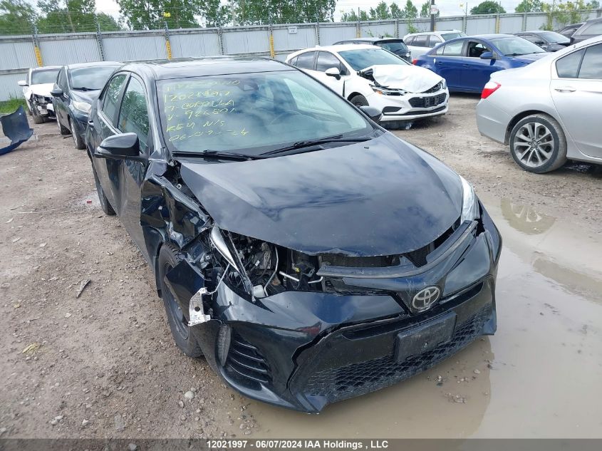 2017 Toyota Corolla L/Le/Xle/Se/Xse VIN: 2T1BURHE0HC928801 Lot: 12021997