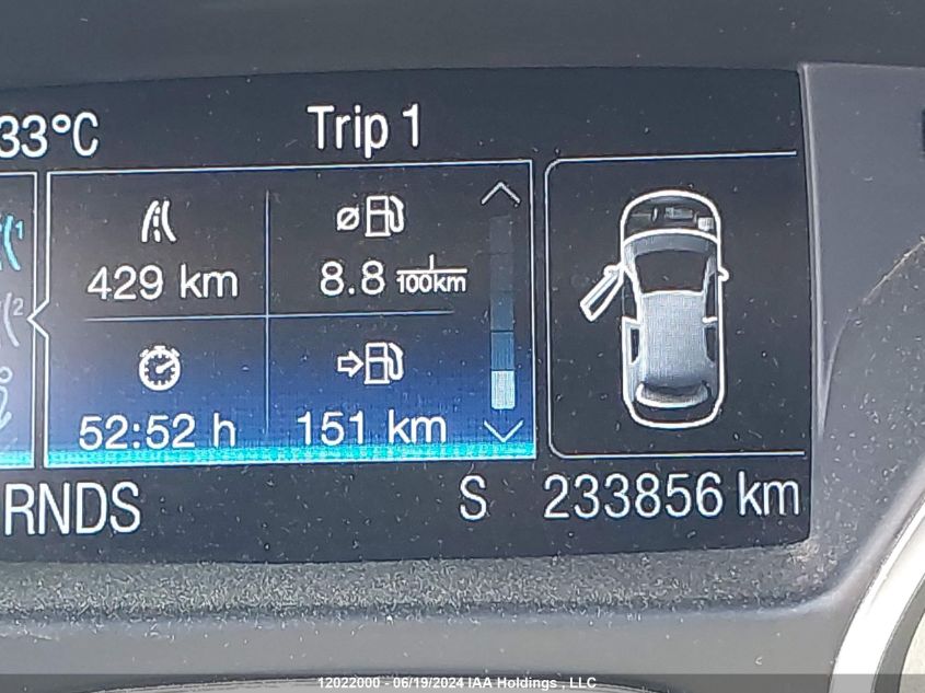 2014 Ford Escape Se VIN: 1FMCU0G91EUA32604 Lot: 12022000