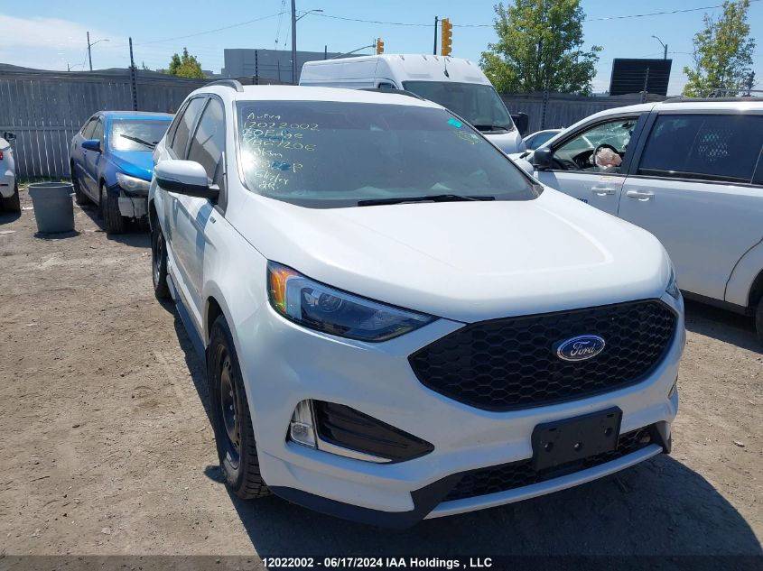 2020 Ford Edge Sel VIN: 2FMPK4J93LBB67206 Lot: 12022002