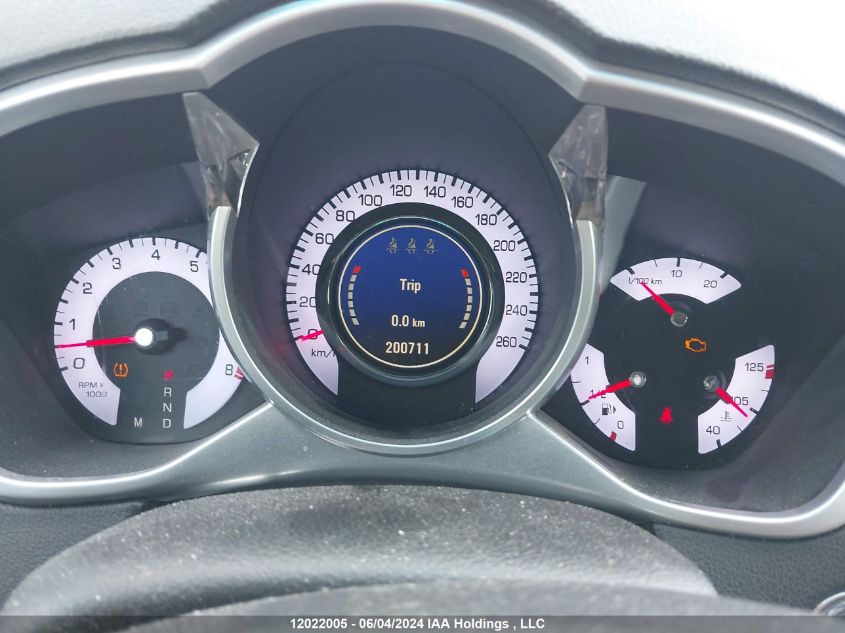 2010 Cadillac Srx V6 4Dr 2Wd VIN: 3GYFNAEY7AS509507 Lot: 12022005