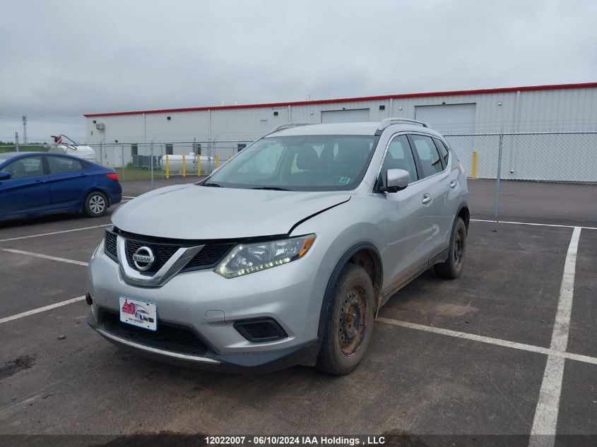 2014 Nissan Rogue S/Sl/Sv VIN: 5N1AT2MV2EC829764 Lot: 12022007