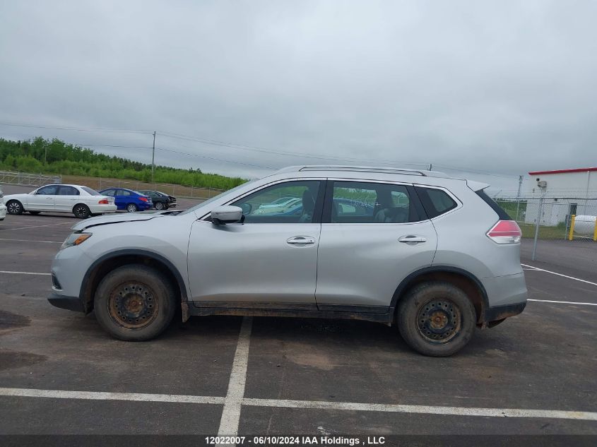 2014 Nissan Rogue S/Sl/Sv VIN: 5N1AT2MV2EC829764 Lot: 12022007