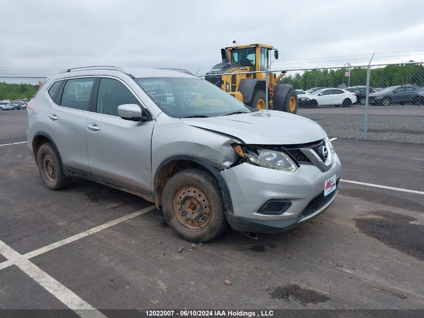 2014 Nissan Rogue S/Sl/Sv VIN: 5N1AT2MV2EC829764 Lot: 12022007