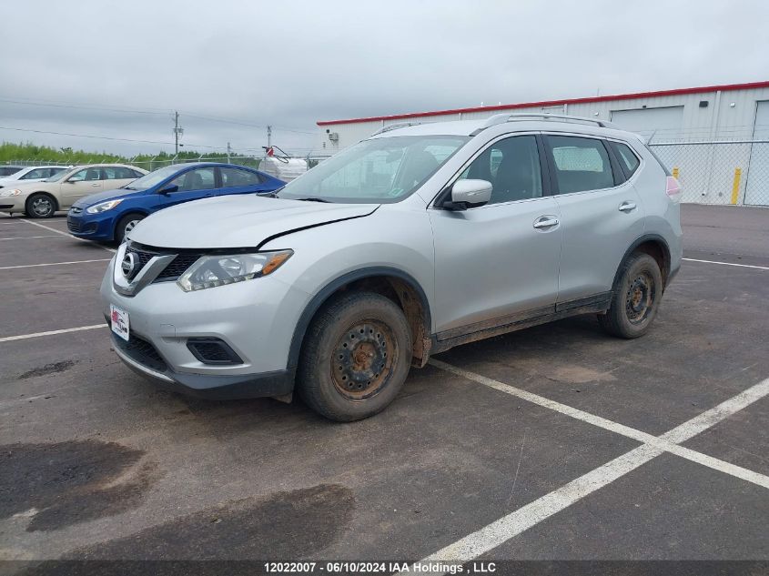 2014 Nissan Rogue S/Sl/Sv VIN: 5N1AT2MV2EC829764 Lot: 12022007