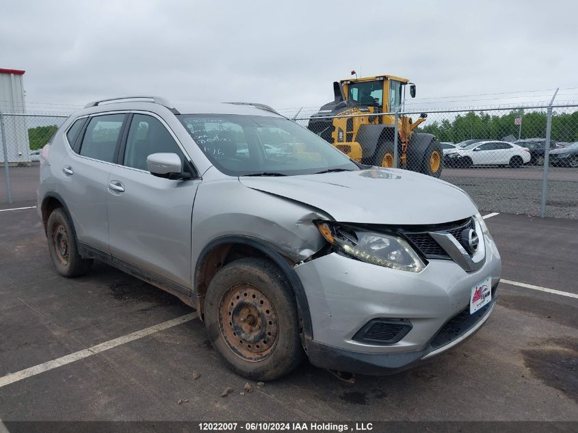 2014 Nissan Rogue S/Sl/Sv VIN: 5N1AT2MV2EC829764 Lot: 12022007