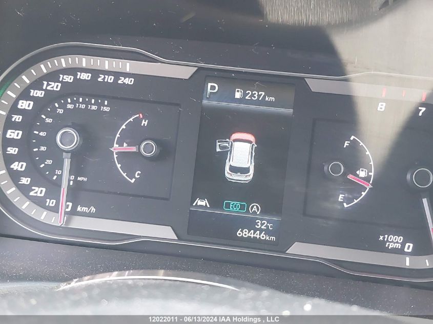 2022 Hyundai Tucson Preferred Awd With Trend Package VIN: KM8JCCAE4NU033182 Lot: 12022011