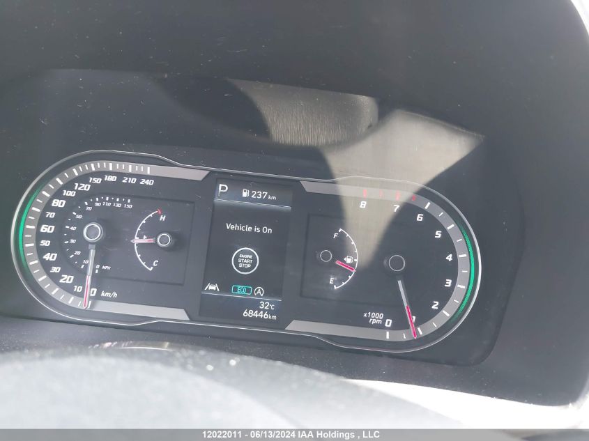 2022 Hyundai Tucson Preferred Awd With Trend Package VIN: KM8JCCAE4NU033182 Lot: 12022011