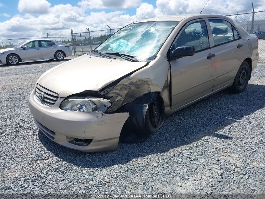 2004 Toyota Corolla Ce/Le/S VIN: 2T1BR32E44C792299 Lot: 12022012