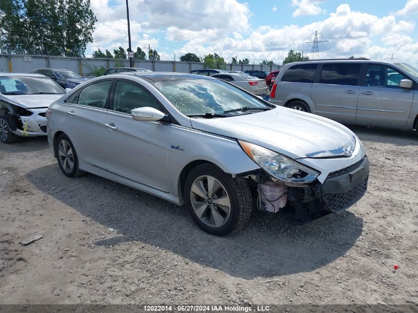 2012 Hyundai Sonata Hybrid VIN: KMHEC4A46CA060378 Lot: 12022014