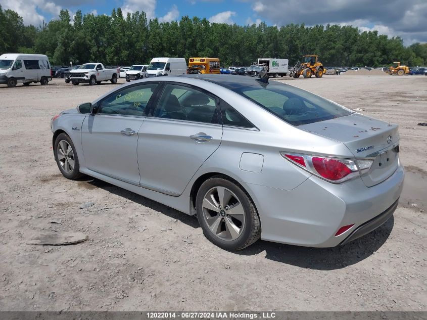 2012 Hyundai Sonata Hybrid VIN: KMHEC4A46CA060378 Lot: 12022014