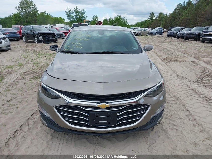 2022 Chevrolet Malibu VIN: 1G1ZD5STXNF162747 Lot: 12022026