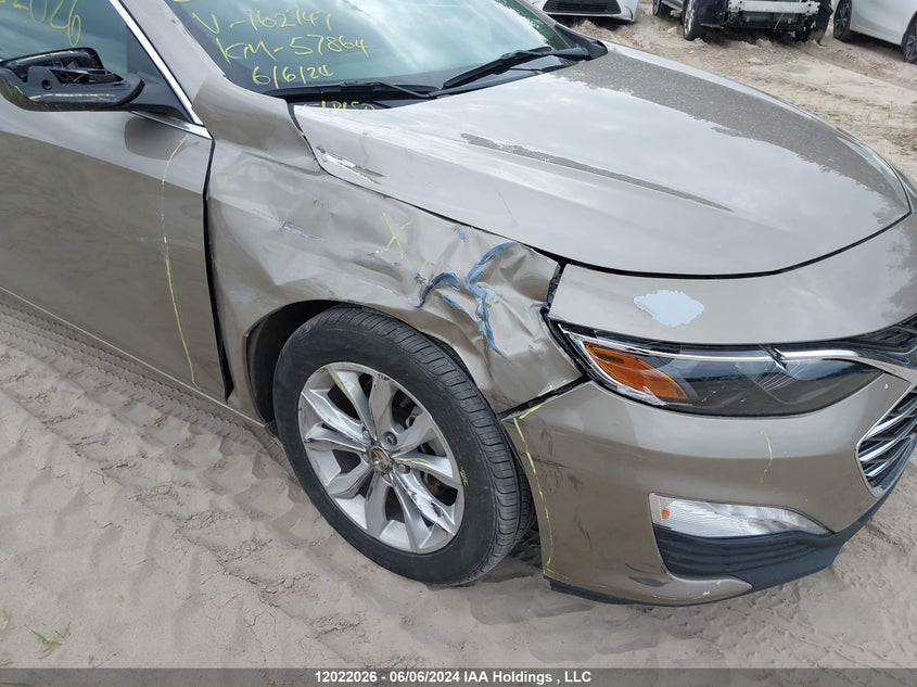 2022 Chevrolet Malibu VIN: 1G1ZD5STXNF162747 Lot: 12022026