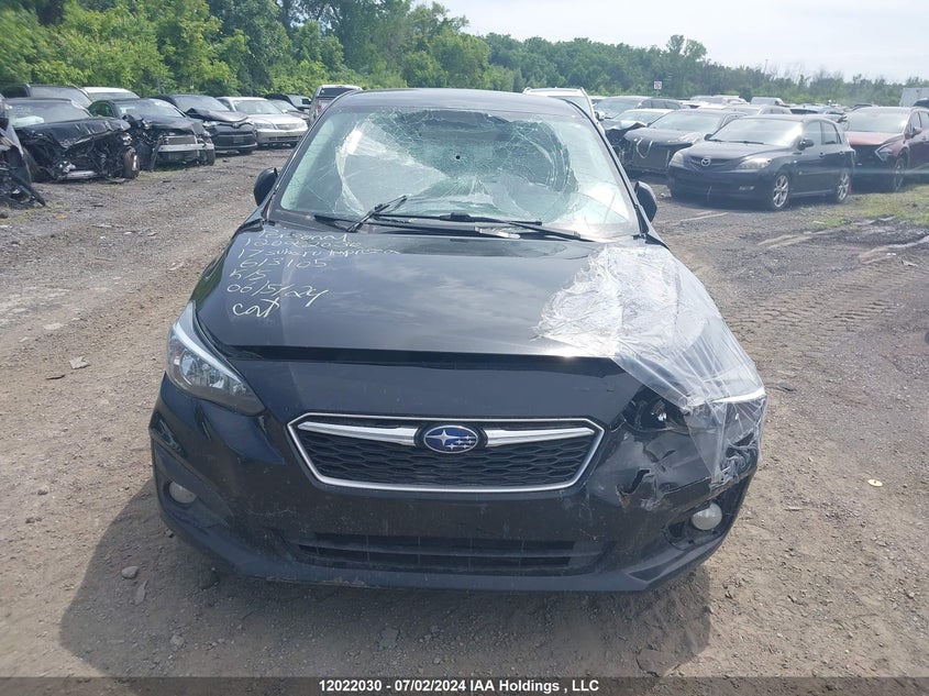 2017 Subaru Impreza Premium VIN: 4S3GKAB66H3613105 Lot: 12022030