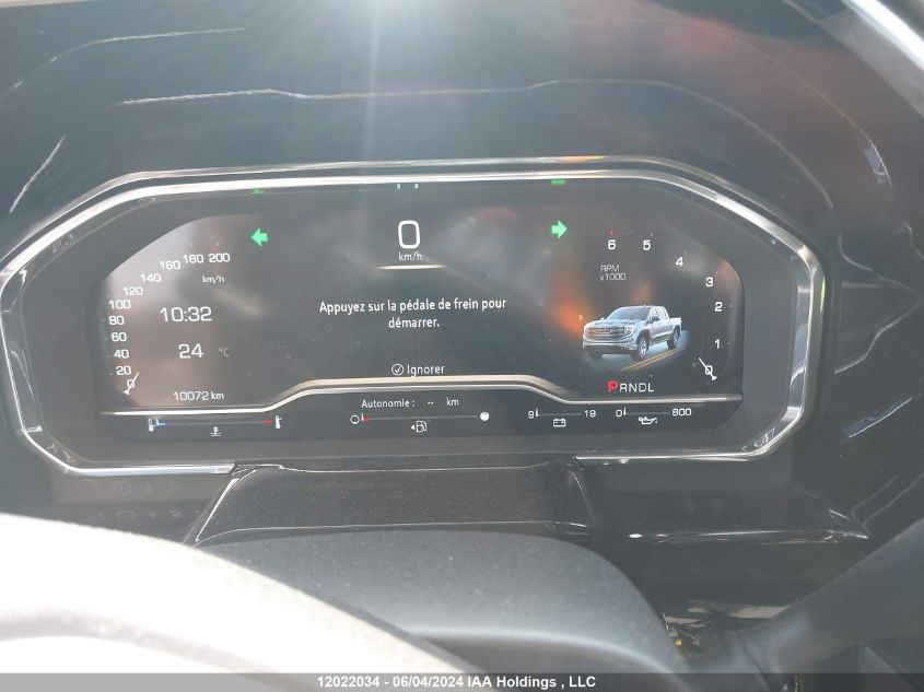 2024 GMC Sierra 1500 VIN: 3GTUUBED4RG217007 Lot: 12022034