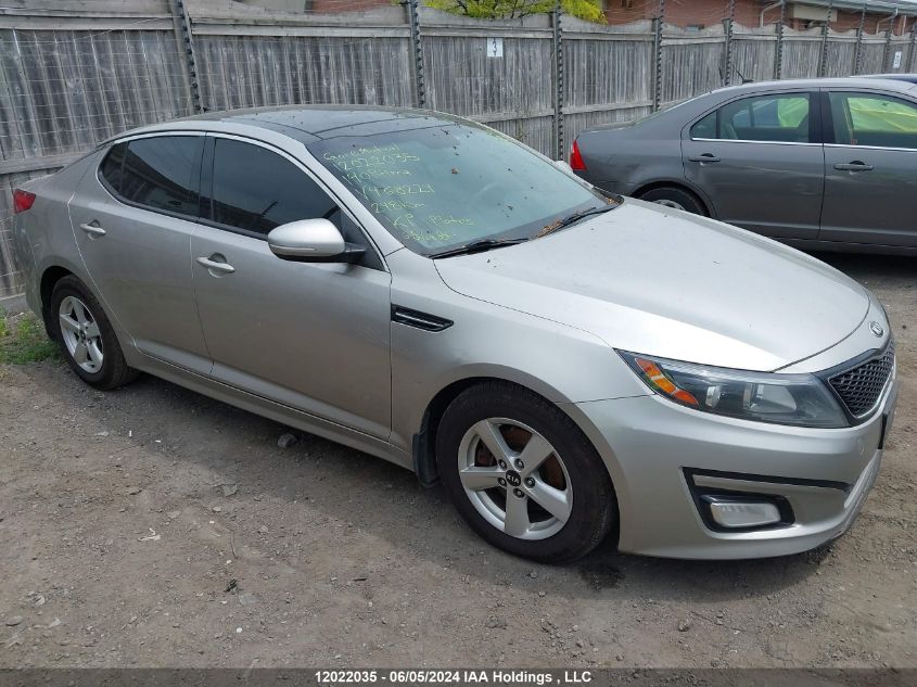 2014 Kia Optima VIN: KNAGM4A76E5468229 Lot: 12022035