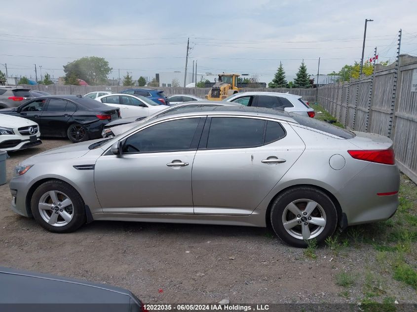 2014 Kia Optima VIN: KNAGM4A76E5468229 Lot: 12022035