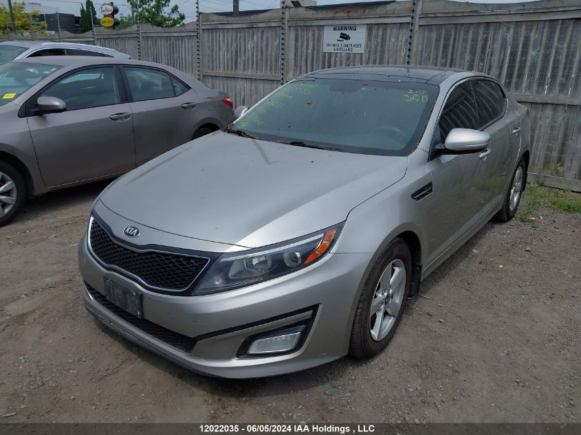 2014 Kia Optima VIN: KNAGM4A76E5468229 Lot: 12022035