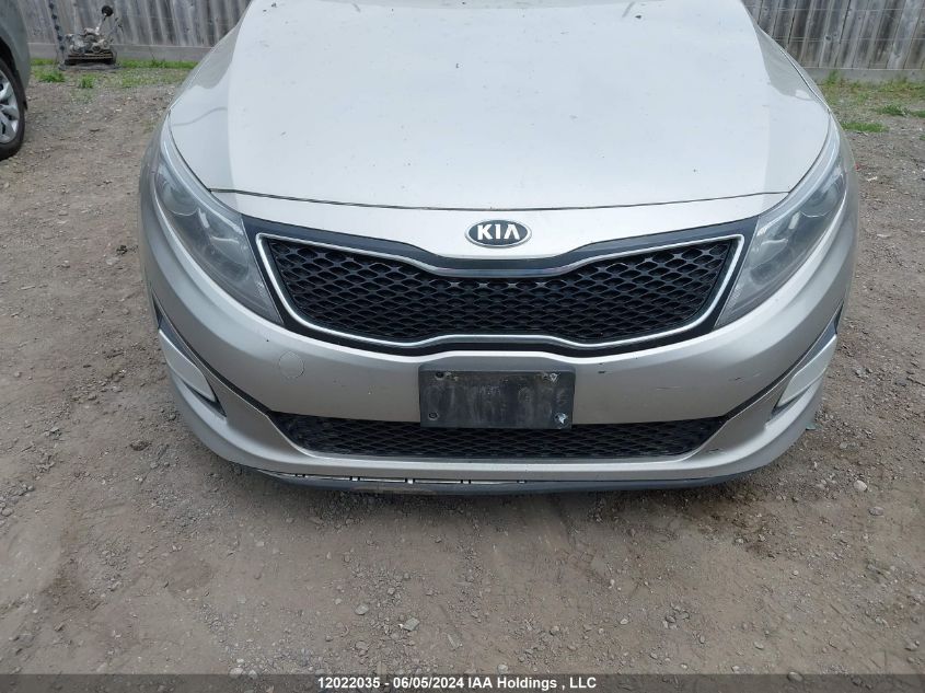 2014 Kia Optima VIN: KNAGM4A76E5468229 Lot: 12022035