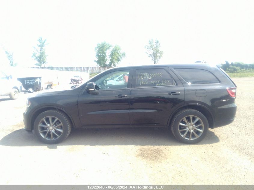 2017 Dodge Durango Gt VIN: 1C4RDJDG0HC857549 Lot: 12022048