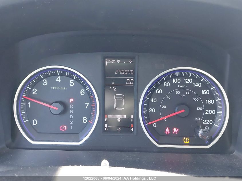 2009 Honda Cr-V Exl VIN: 5J6RE48749L800954 Lot: 12022068