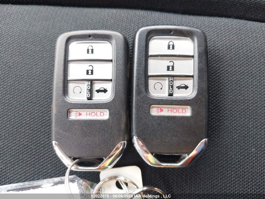 2019 Honda Civic Ex 4Dr VIN: 2HGFC2F71KH016449 Lot: 12022075