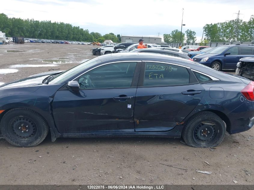 2019 Honda Civic Ex 4Dr VIN: 2HGFC2F71KH016449 Lot: 12022075