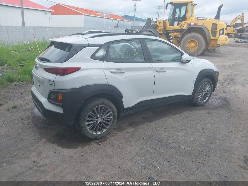 2020 Hyundai Kona Preferred Awd VIN: KM8K2CAA3LU477302 Lot: 12022079