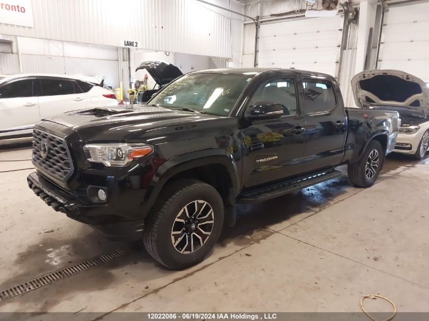 2020 Toyota Tacoma Double Cab/Sr5/Trd Sport/Trd Off Road VIN: 5TFDZ5BN0LX053418 Lot: 12022086