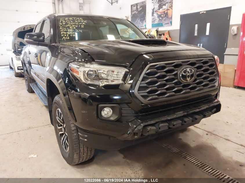 2020 Toyota Tacoma Double Cab/Sr5/Trd Sport/Trd Off Road VIN: 5TFDZ5BN0LX053418 Lot: 12022086