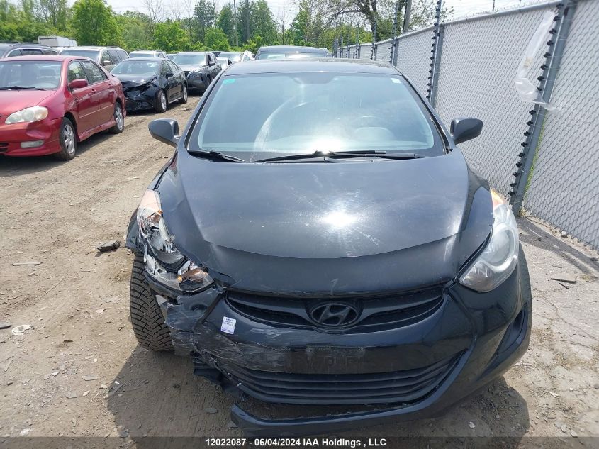 2013 Hyundai Elantra Gl VIN: 5NPDH4AE6DH384967 Lot: 12022087