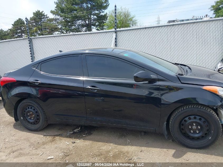 2013 Hyundai Elantra Gl VIN: 5NPDH4AE6DH384967 Lot: 12022087