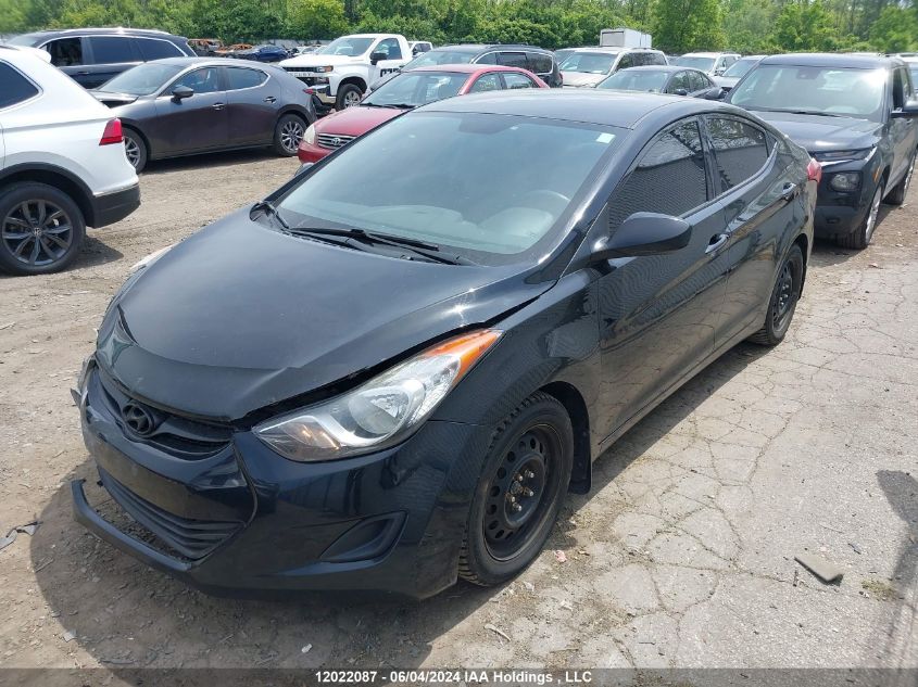 2013 Hyundai Elantra Gl VIN: 5NPDH4AE6DH384967 Lot: 12022087