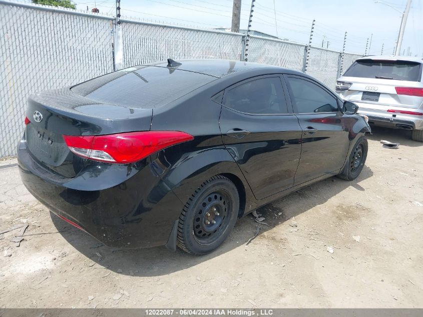 2013 Hyundai Elantra Gl VIN: 5NPDH4AE6DH384967 Lot: 12022087