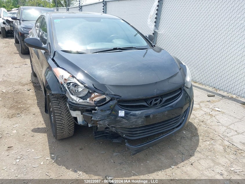 2013 Hyundai Elantra Gl VIN: 5NPDH4AE6DH384967 Lot: 12022087