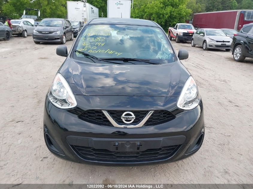 2019 Nissan Micra VIN: 3N1CK3CP8KL223882 Lot: 12022092