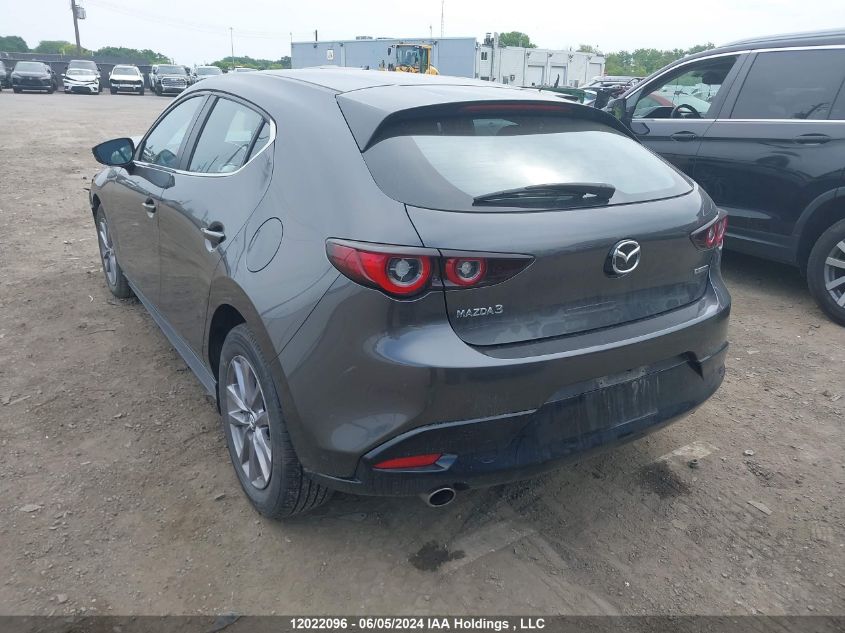 2022 Mazda Mazda3 VIN: JM1BPAK70N1511682 Lot: 12022096