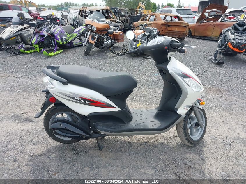 2012 Piaggio Fly 50 VIN: ZAPC446B1C4202018 Lot: 12022106