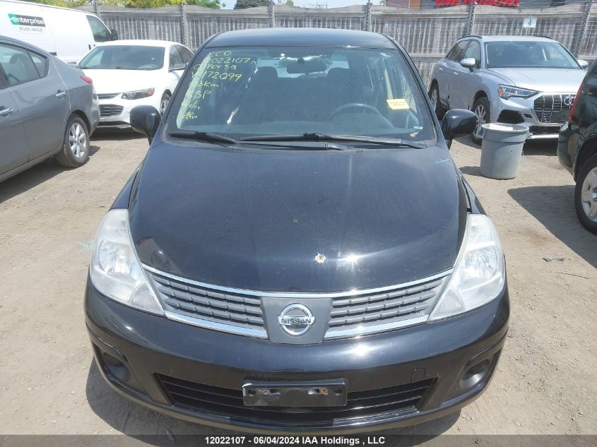 2009 Nissan Versa 1.8S VIN: 3N1BC13E29L472099 Lot: 12022107