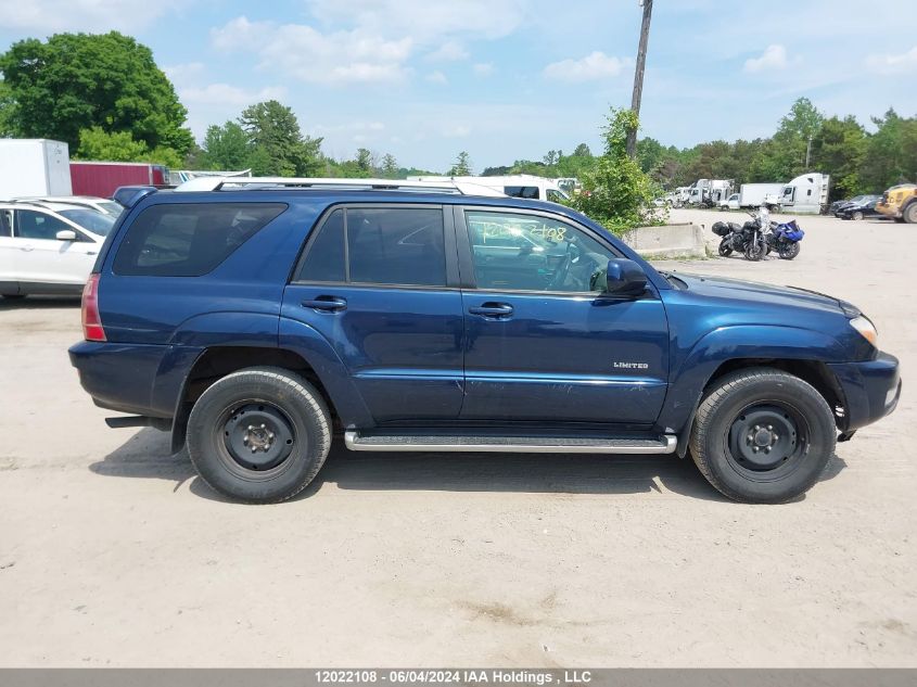 2004 Toyota 4Runner Limited V6 VIN: JTEBU17R948021231 Lot: 12022108