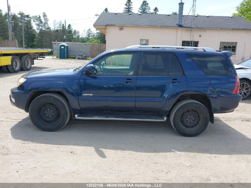 2004 Toyota 4Runner Limited V6 VIN: JTEBU17R948021231 Lot: 12022108