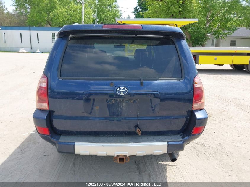 2004 Toyota 4Runner Limited V6 VIN: JTEBU17R948021231 Lot: 12022108
