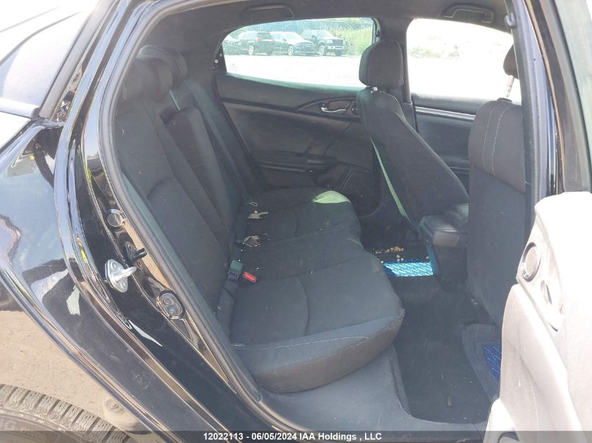 2018 Honda Civic Hatchback VIN: SHHFK7H28JU306917 Lot: 12022113